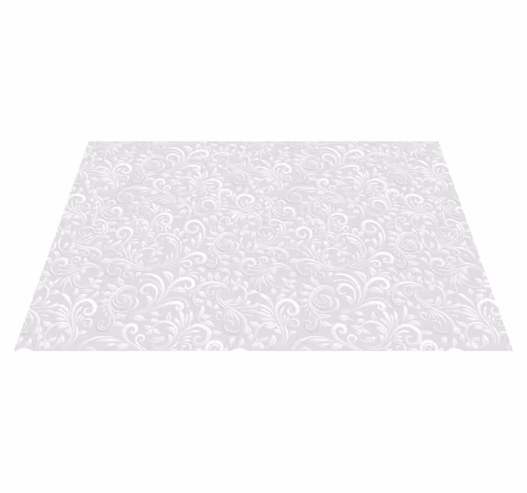 Tappeto vinile motivi eleganza vorticosa - TenStickers