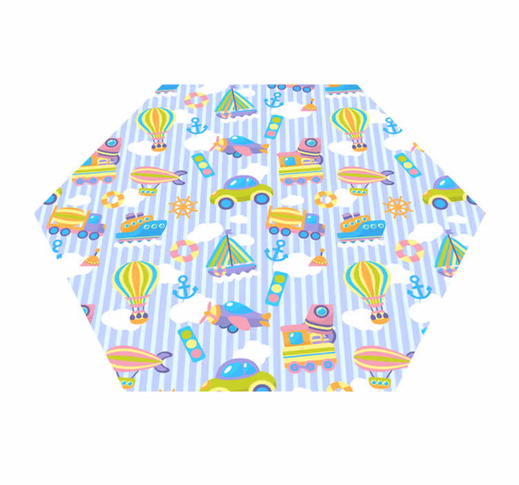 Tappeto vinile per bambini immagini infantili - TenStickers