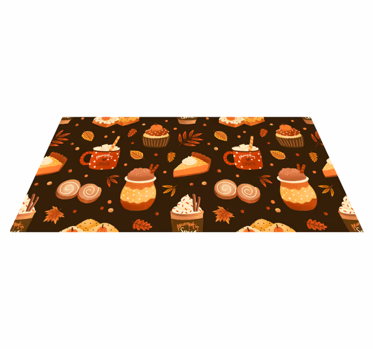 Tappeto pvc cucina gioia dell'indulgenza zuccherina - TenStickers