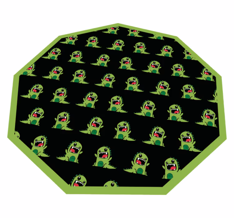 Tappeto vinile per bambini motivo creature cartoon - TenStickers
