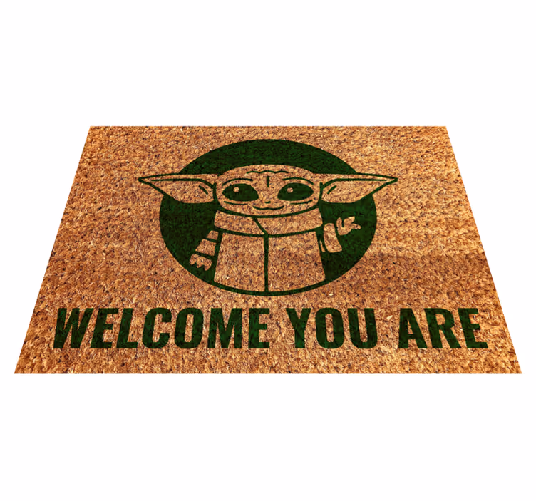 Zerbino pvc benvenuto sei citazione - TenStickers