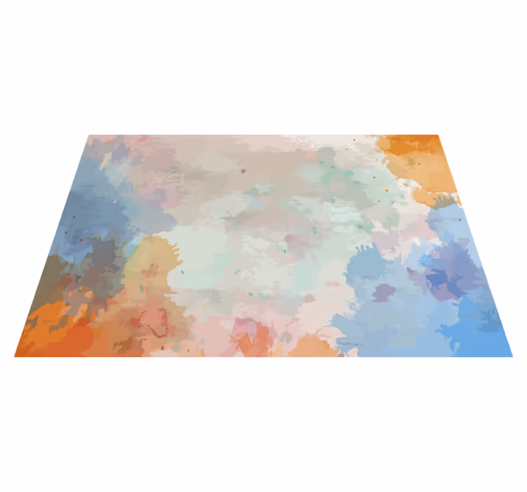 Tappeto in vinile moderno astratto - TenStickers