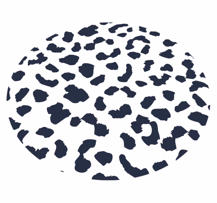 Tappeto vinile stampa animale design maculato di mucca - TenStickers