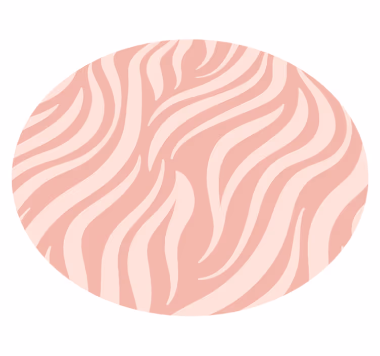Tappeto vinile stampa animale eleganti strisce zebrate - TenStickers