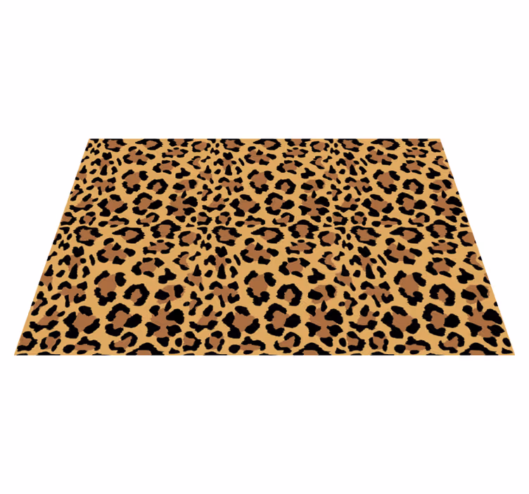 Tappeto vinile stampa animale fantasia leopardata - TenStickers