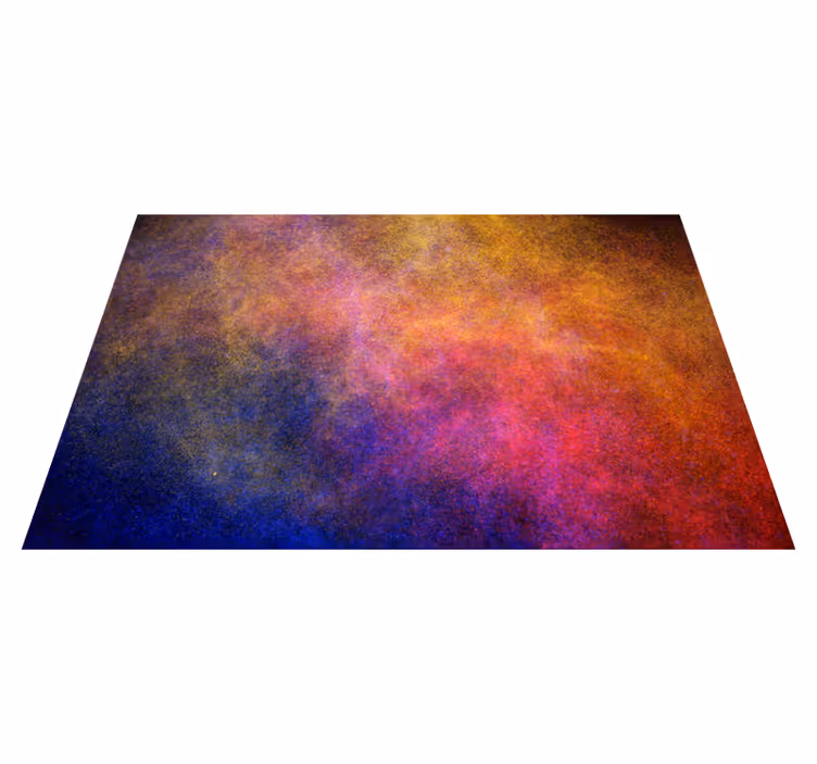 Tappeti vinile motivi esplosione di colori vividi - TenStickers
