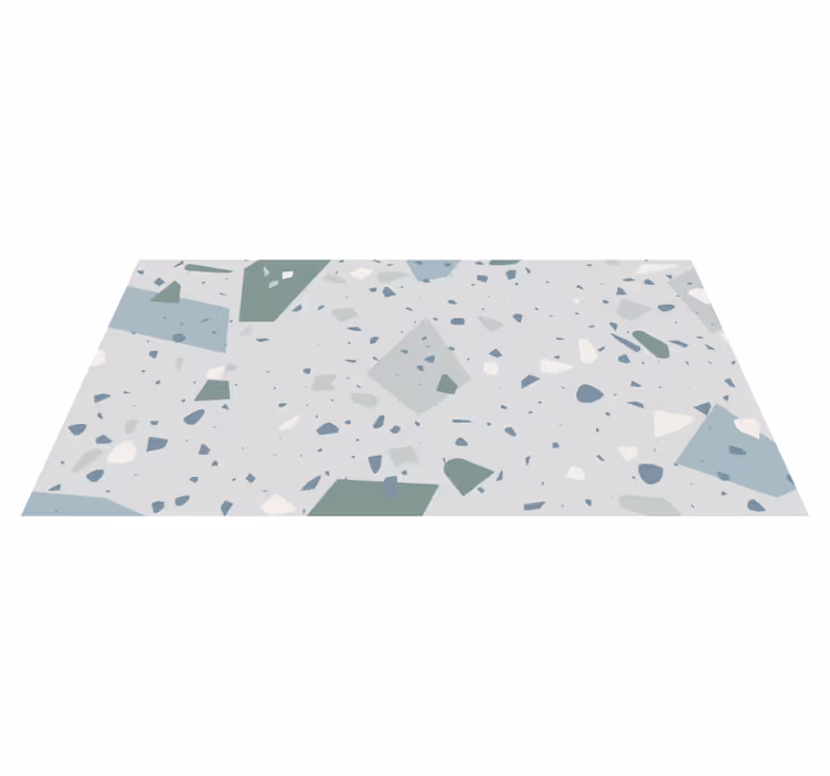 Tappeto vinile effetto marmo impatto delicato - TenStickers