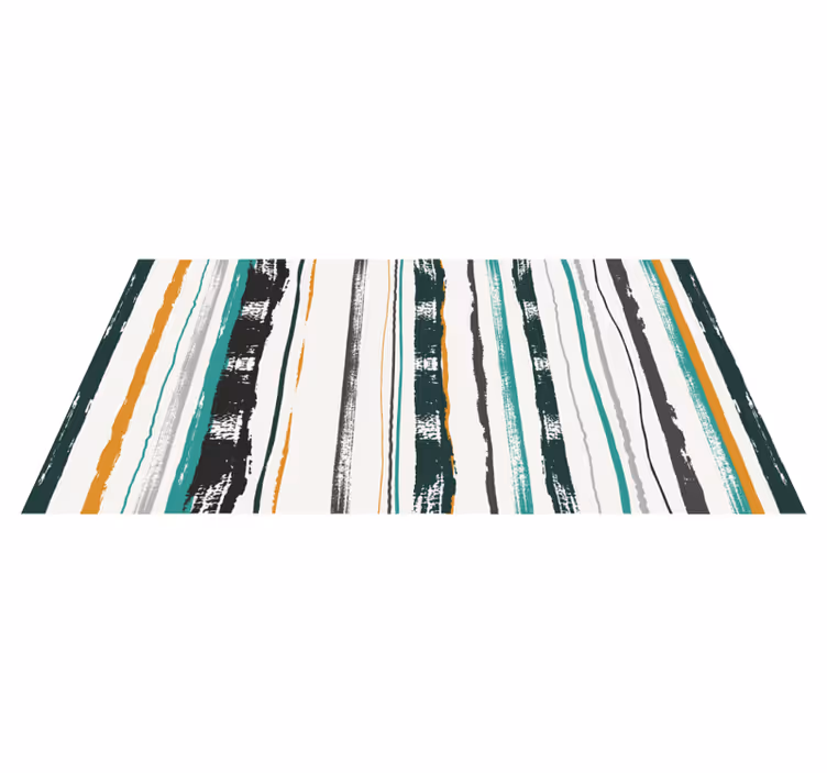 Tappeto vinile strisce motivo lineare sorprendente - TenStickers