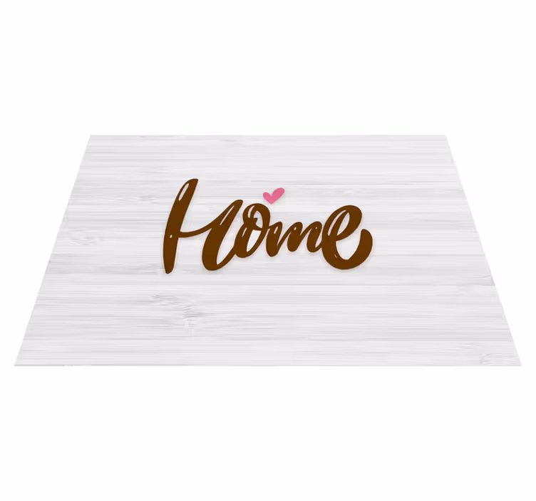 Zerbino pvc casa in legno con tettoia - TenStickers
