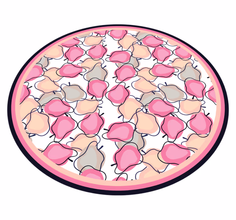 Tappeto pvc cucina composizione di frutta rossa - TenStickers