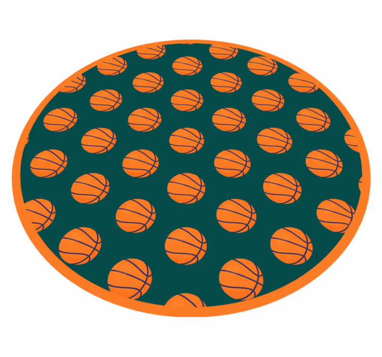Tappeto vinile strade idea basket - TenStickers