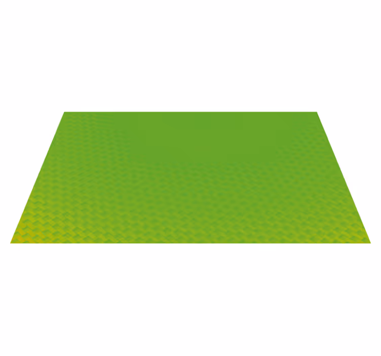 Tappeto vinile effetto legno superficie verde strutturata - TenStickers