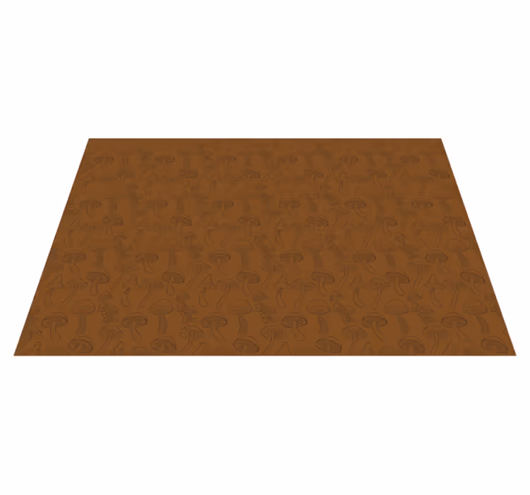 Tappeto vinile natura modello fungo - TenStickers