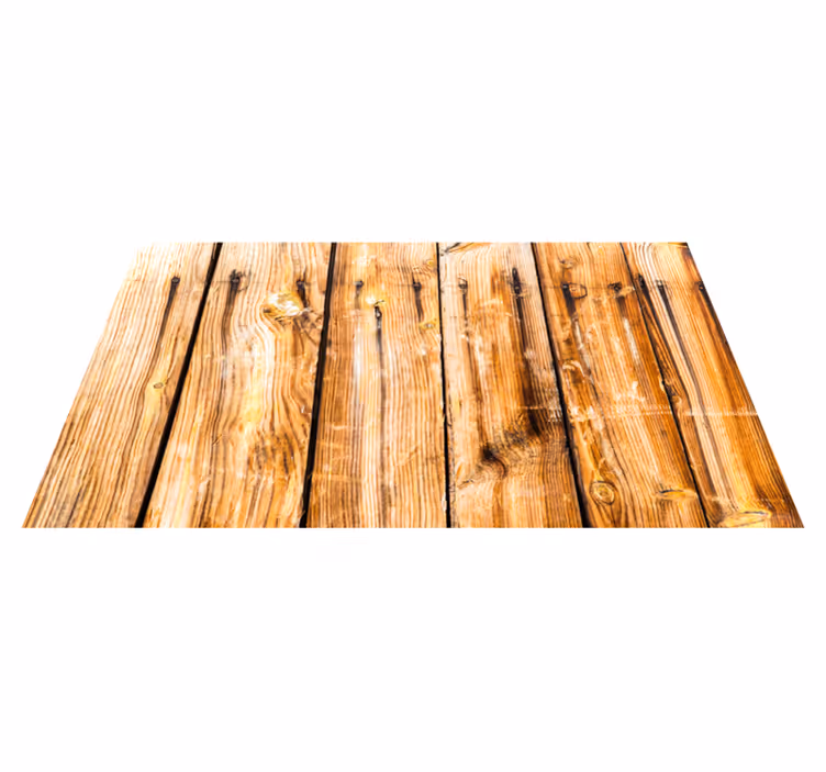 Tappeto vinile effetto legno assi rustiche classiche - TenStickers