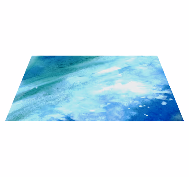 Tappeti vinile motivi flusso astratto acqua - TenStickers