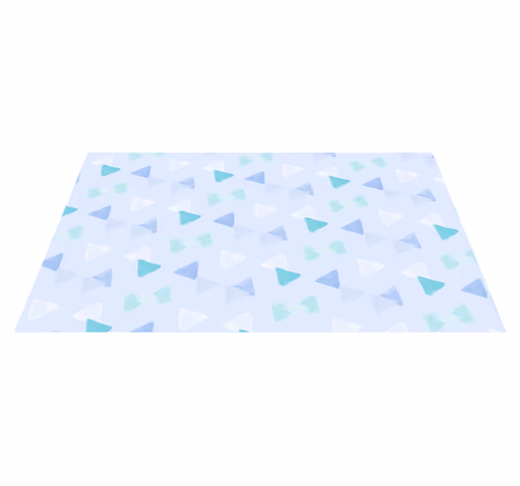 Tappeto vinile per bambini forme triangolari - TenStickers