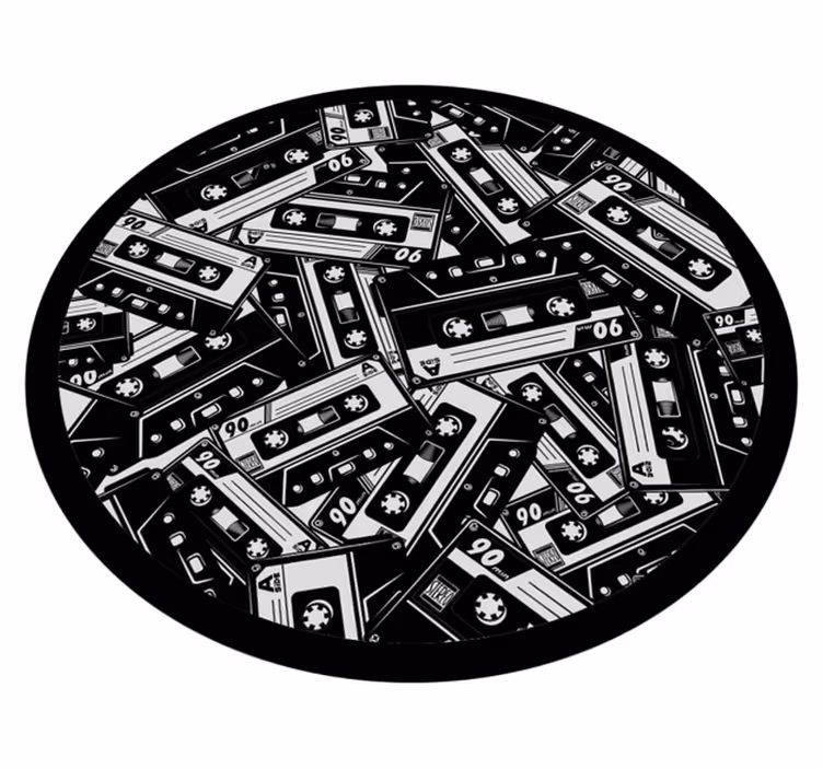 Tappeto vinile per bambini concetto cassetta audio - TenStickers