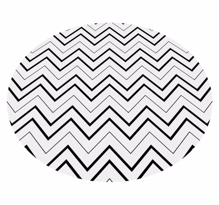 Tappeto vinile geometrico a spina di pesce - TenStickers