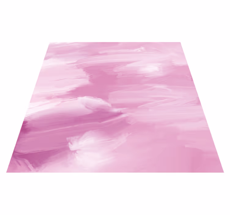 Tappeti vinile motivi tonalità rosa soft - TenStickers