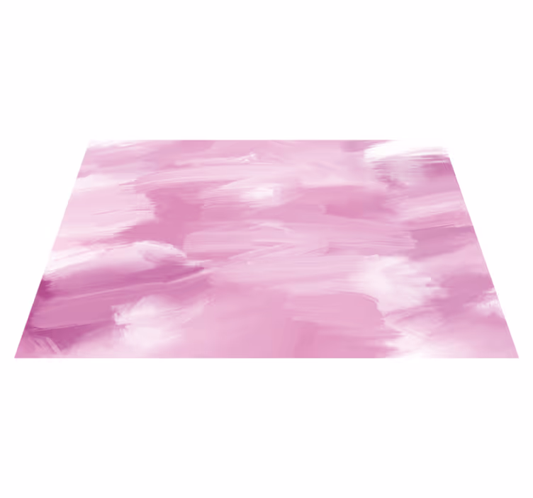 Tappeti vinile motivi tonalità di rosa delicate - TenStickers