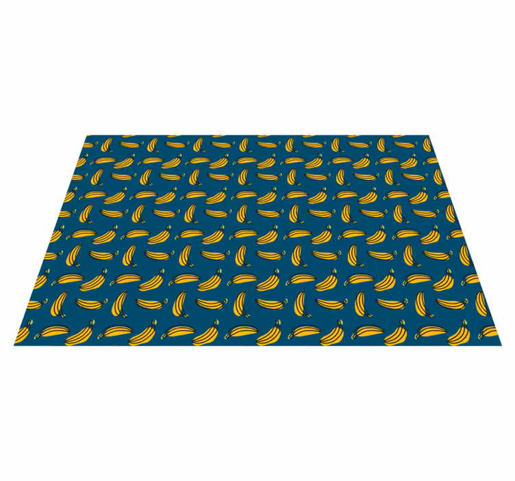 Tappeto vinile motivi modello a banana - TenStickers