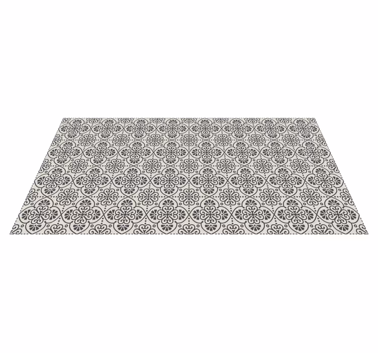 Tappeto vinile mosaico elegante schema a mosaico - TenStickers