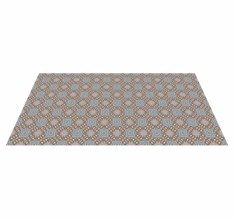 Tappeto vinile mosaico disposizione mosaico - TenStickers