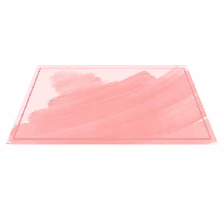 Tappeto vinile camera da letto sfumature rosa tenui - TenStickers