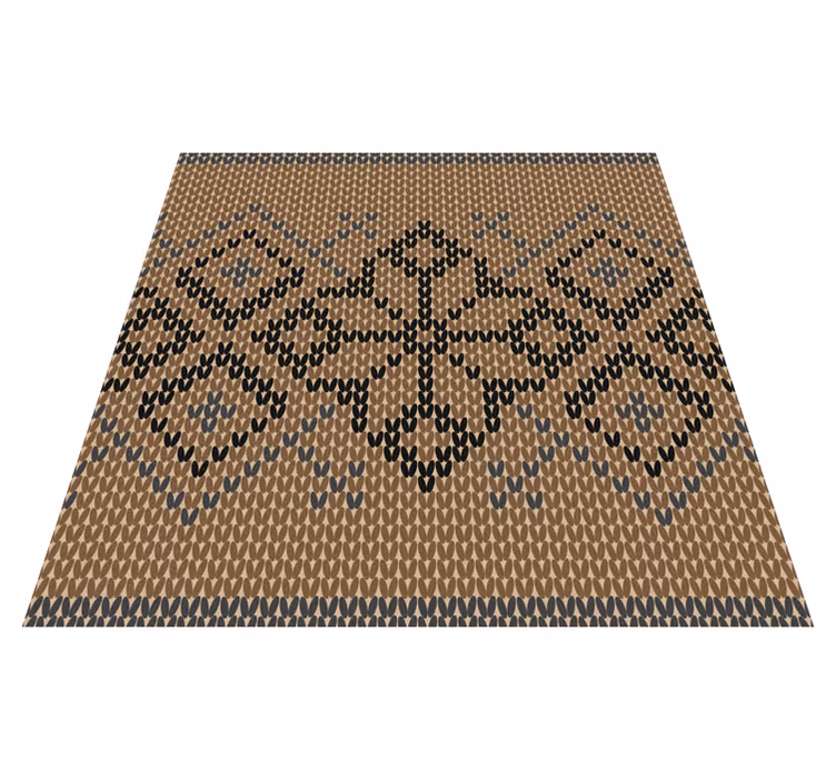 Tappeto vinile geometrico modello classico - TenStickers