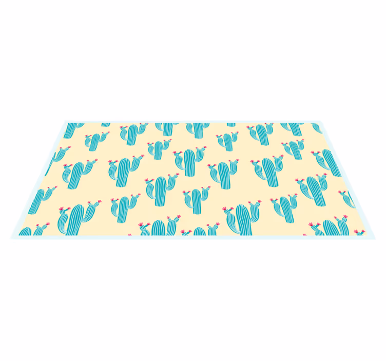 Tappeto vinile natura motivo cactus - TenStickers
