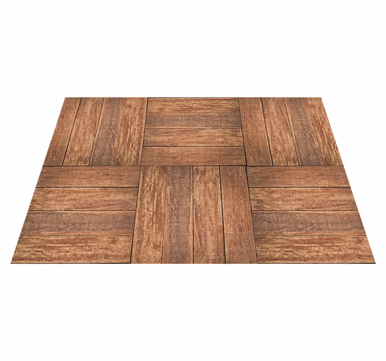 Tappeto vinile effetto legno modello lussuoso - TenStickers