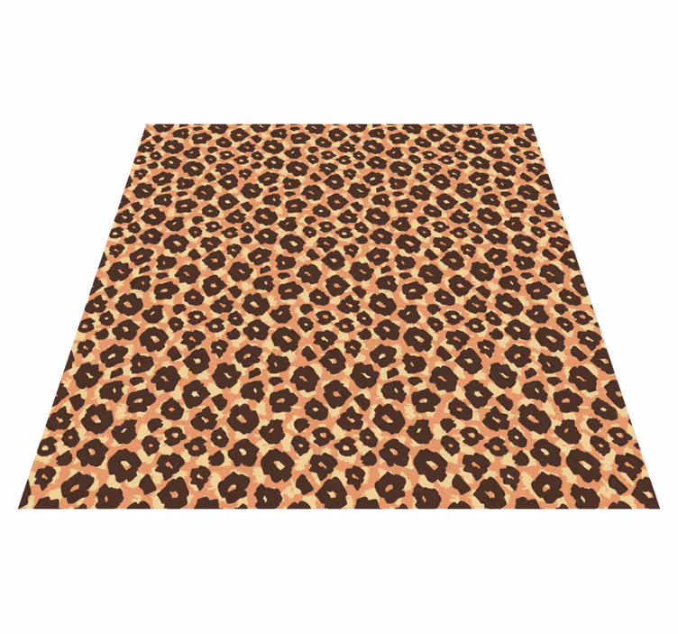 Tappeto vinile stampa animale mix di motivi leopardati - TenStickers