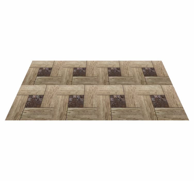 Tappeto vinile effetto legno motivo strutturato - TenStickers
