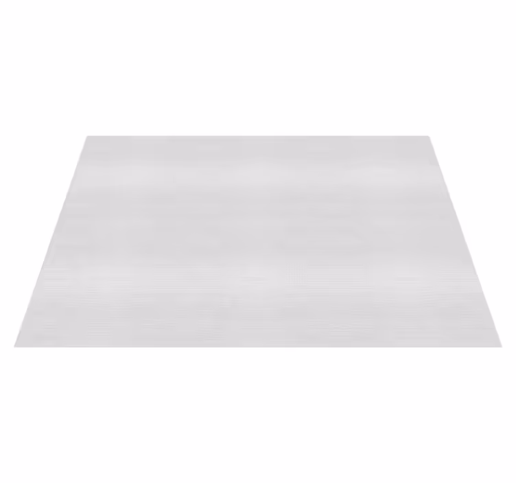 Tappeto vinile bagno consistenza morbida e bianca - TenStickers