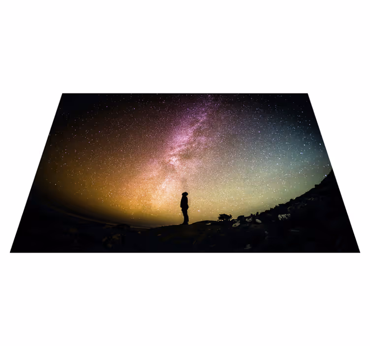 Tappeto vinile natura paesaggio celeste - TenStickers