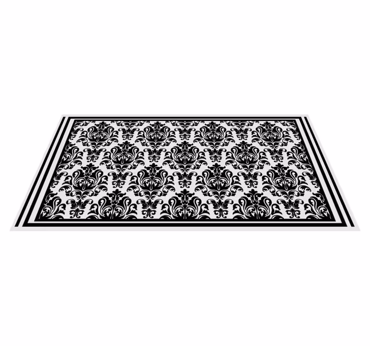 Tappeto vinile vintage eleganza barocca - TenStickers