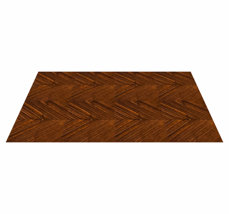 Tappeto vinile in legno classico motivo a spina di pesce - TenStickers