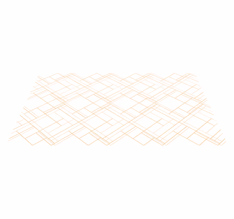 Tappeto vinile geometrico linee geometriche motivo minimalista - TenStickers
