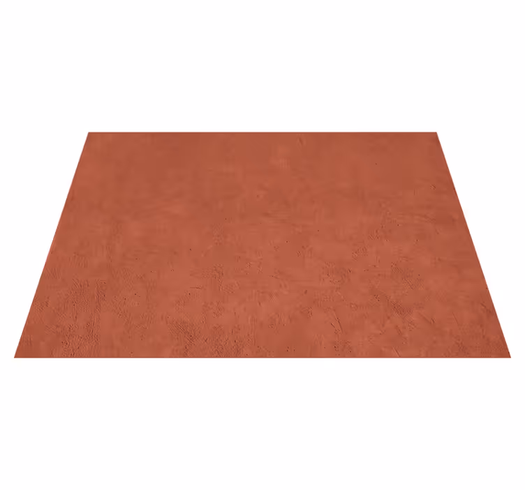 Tappeto in vinile colore terra siena naturale - TenStickers