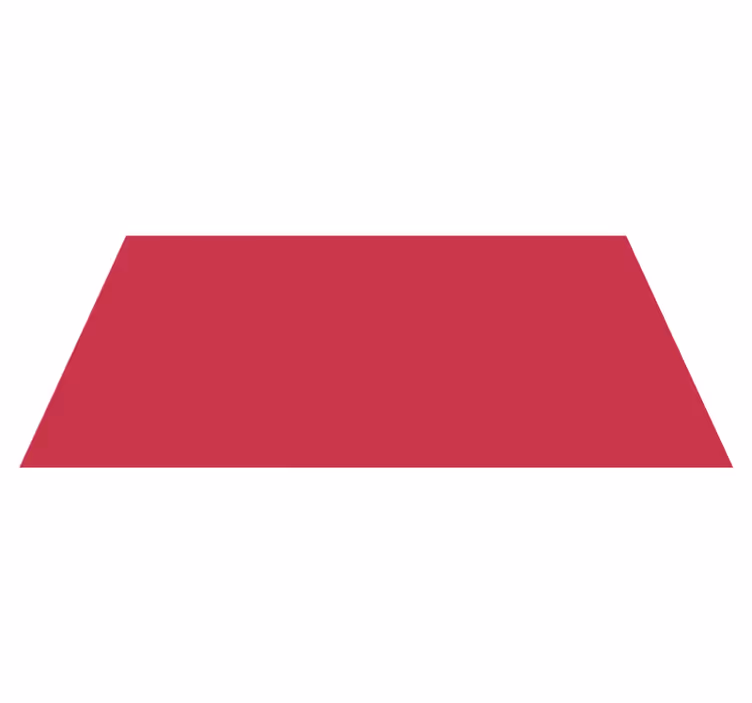 Tappeto in pvc di colore magenta - TenStickers