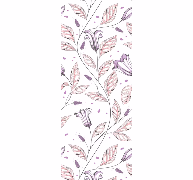 Carta da parati floreale design di armonia floreale - TenStickers