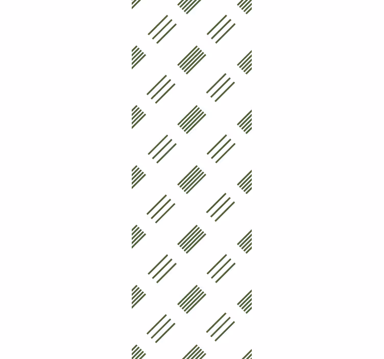 Carta da parati moderna design moderno verde e bianco - TenStickers
