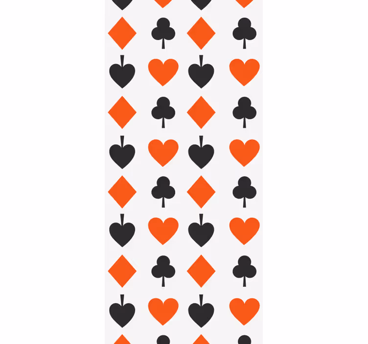 Carta da parati pois modello di forme giocose - TenStickers