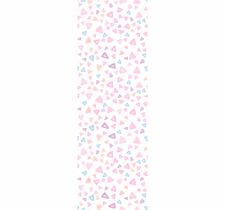 Carta da parati triangoli motivo triangolo pastello - TenStickers