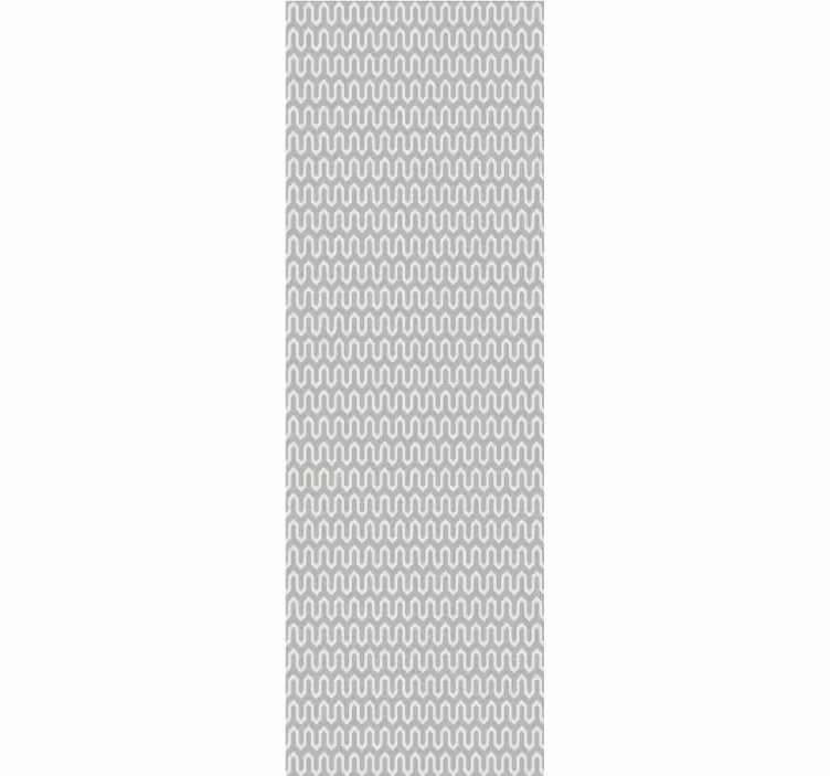 Carta da parati geometrica motivo ondulato elegante - TenStickers