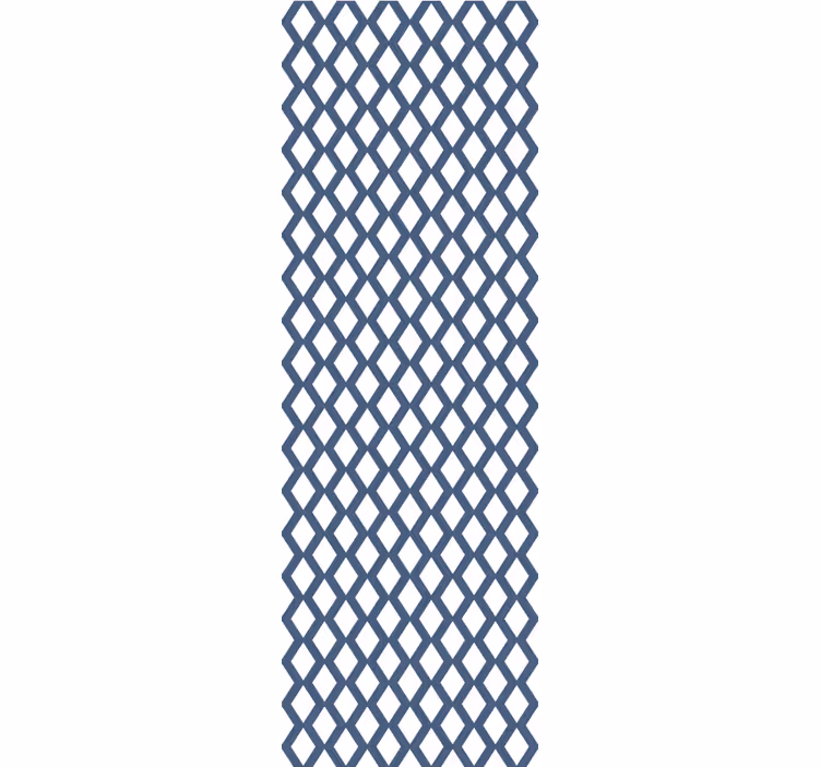 Carta da parati geometrica motivo a diamante - TenStickers