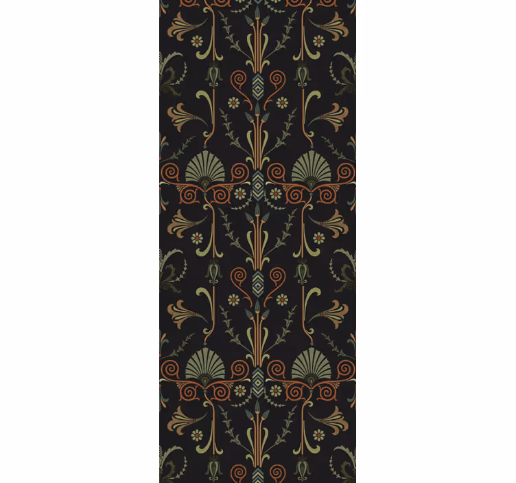 Carta da parati floreale modello botanico elegante - TenStickers