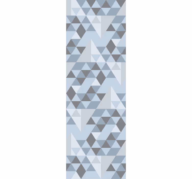 Carta da parati triangoli gradiente geometrico - TenStickers