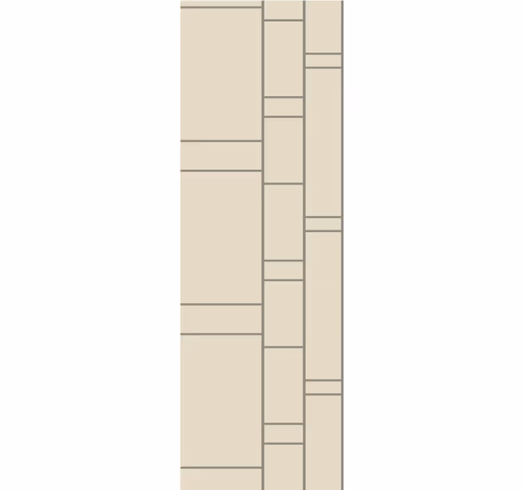 Carta da parati ufficio modello a blocchi contemporaneo - TenStickers