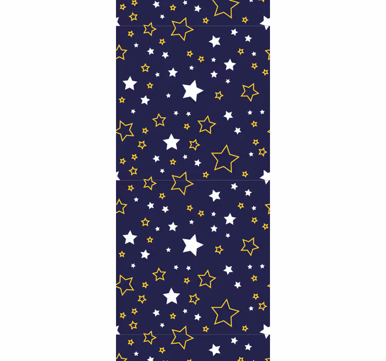Carta da parati stelle notte stellata della marina - TenStickers